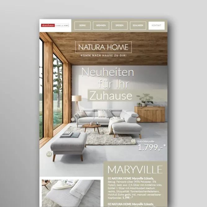 Skanhaus Natura Home - Digitalprospekt