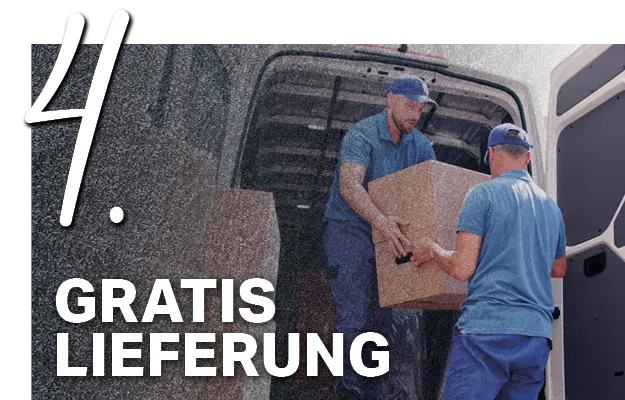 Lierferung Montage