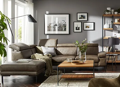 Wohnzimmer mit Sofa Hudson