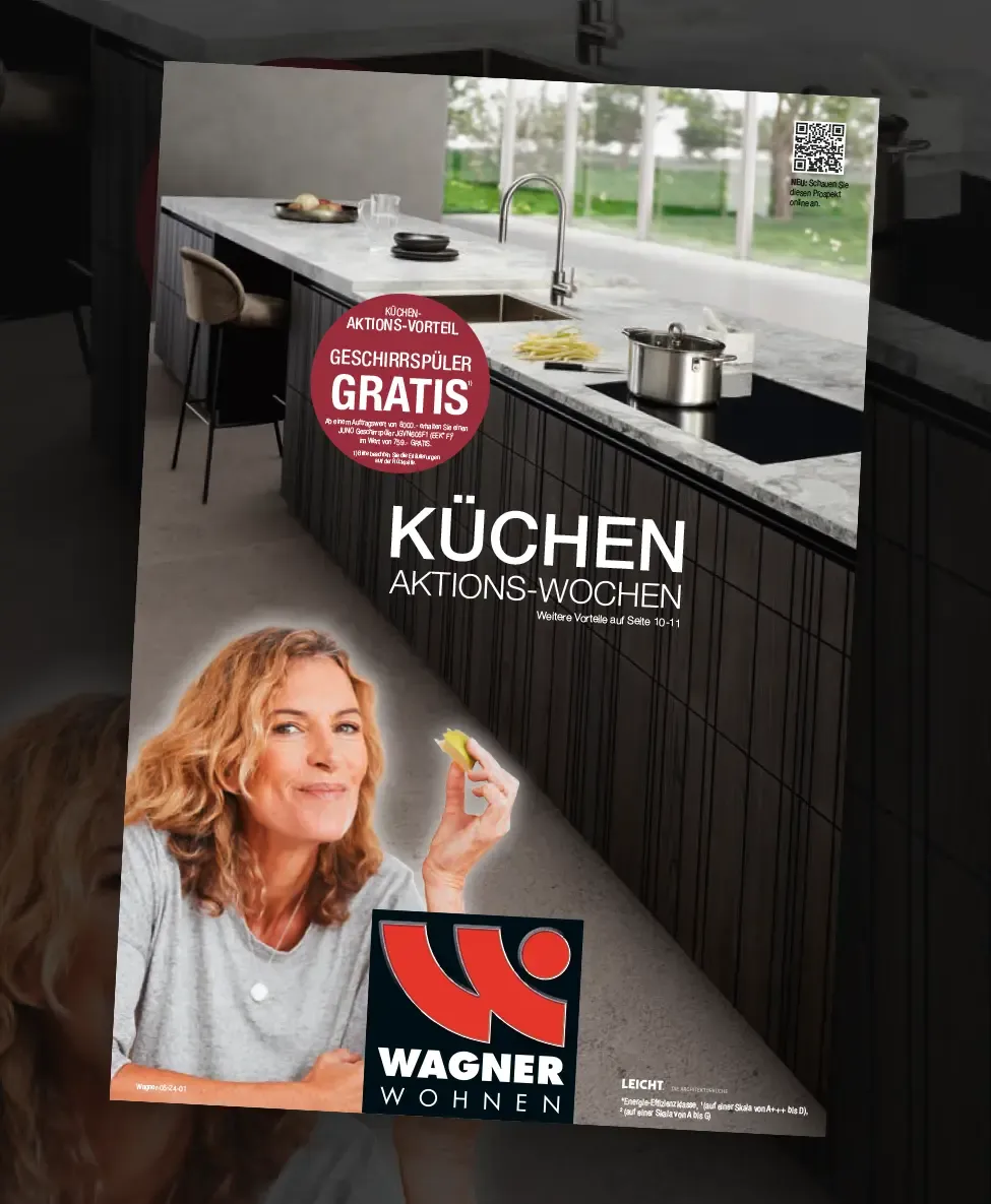 Wagner Wohnen Küchen Aktions-Wochen Prospekt