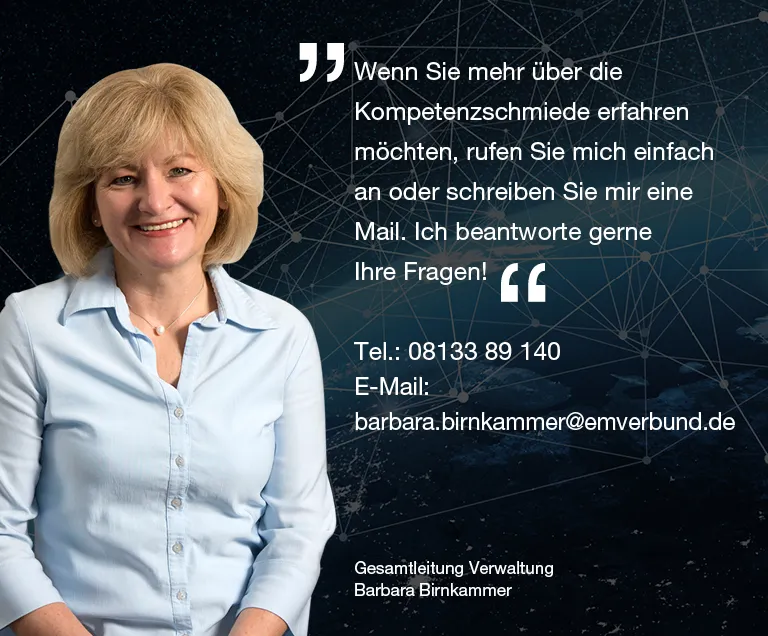 Frau Brinkammer, schwarzer Hintergrund, Text