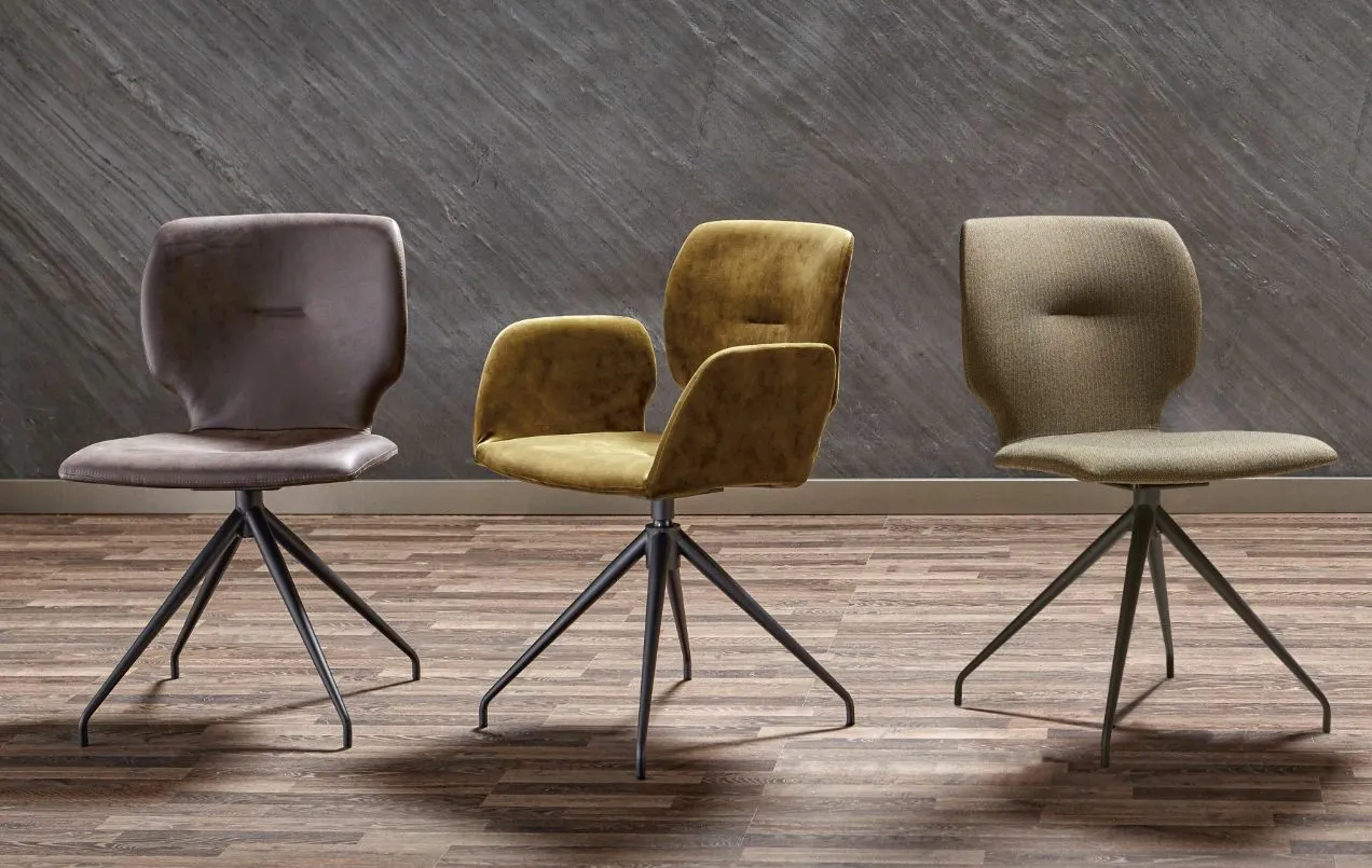 Saltino Stühle in drei Farben