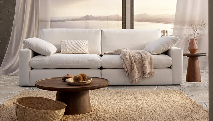 Weißes Sofa Palmdale