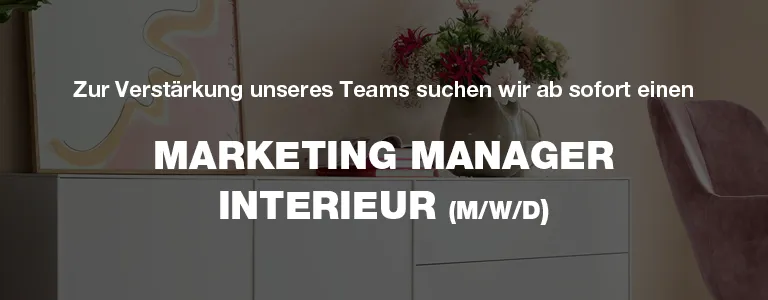 Marketing Manager Interieur