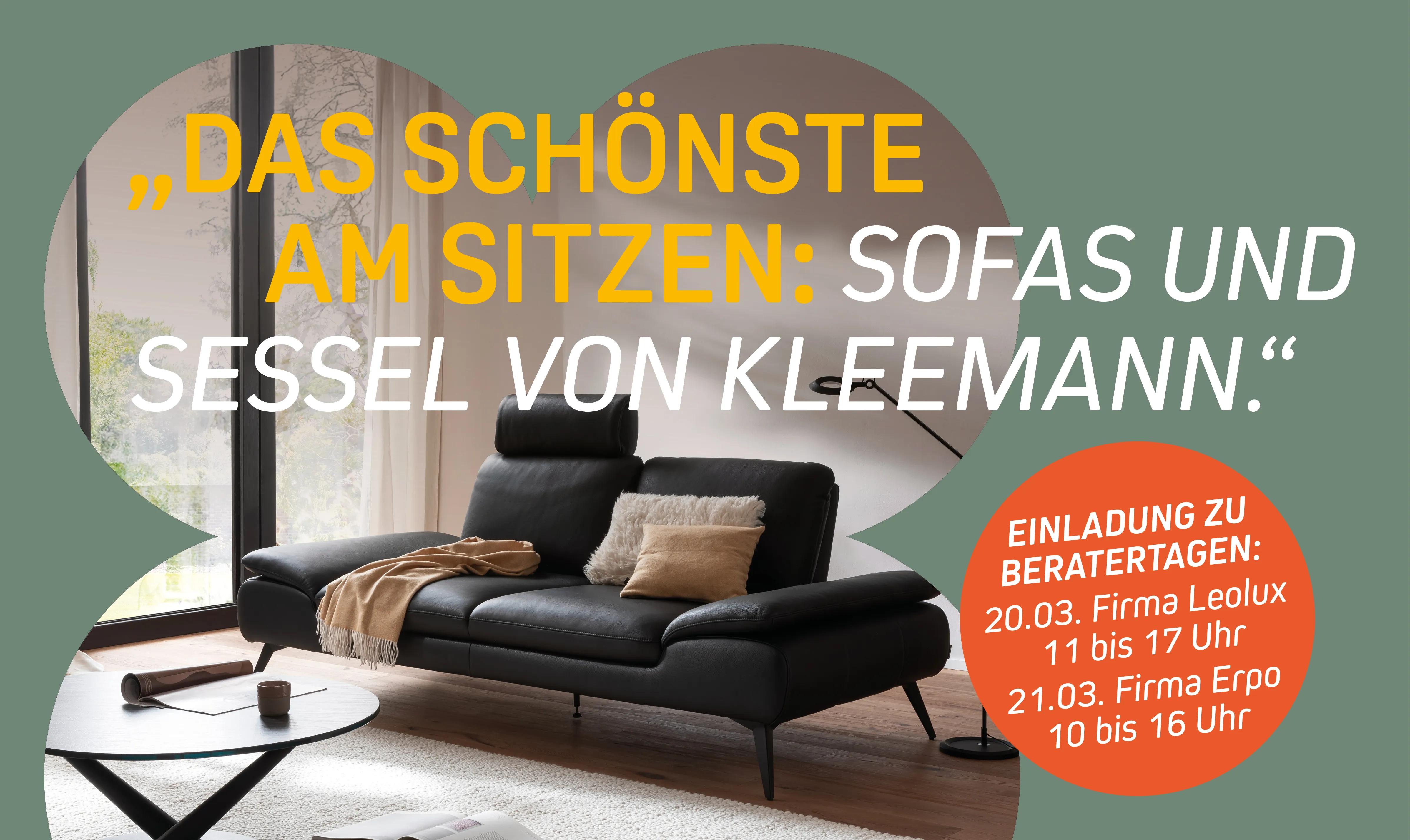 Polstermöbel, Mann und Frau