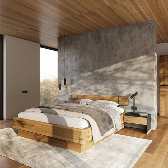 Massivholzbett NATURA HOME Baltimore