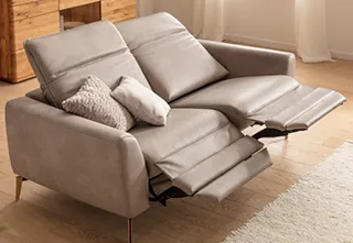 Natura Home Tulsa 2,5 Sitzer mit ausklappbarem Fußteil 