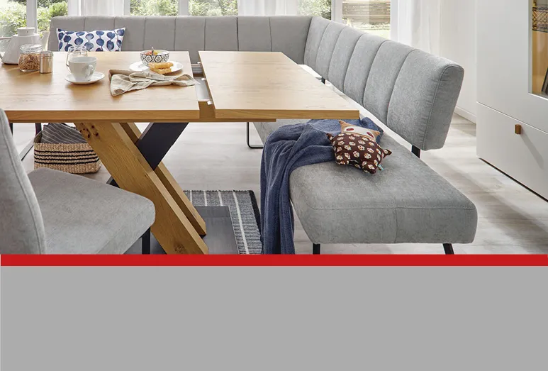 „Beratung und Planung sind in unserem Service für Sie genauso eingeschlossen wie die Lieferung und vieles mehr. Hier lang zum Service!“