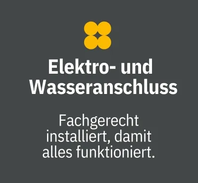 elektro wasseranschluss