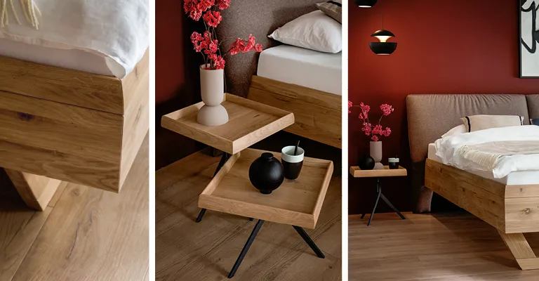 Polsterbett, Futonbett oder Boxspringbett – die Möglichkeiten sind vielfältig.