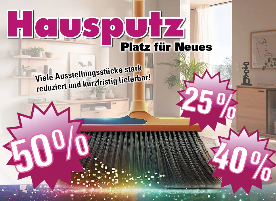 Frühjahrsputz Abverkaufsaktion