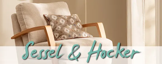 Sessel und Hocker
