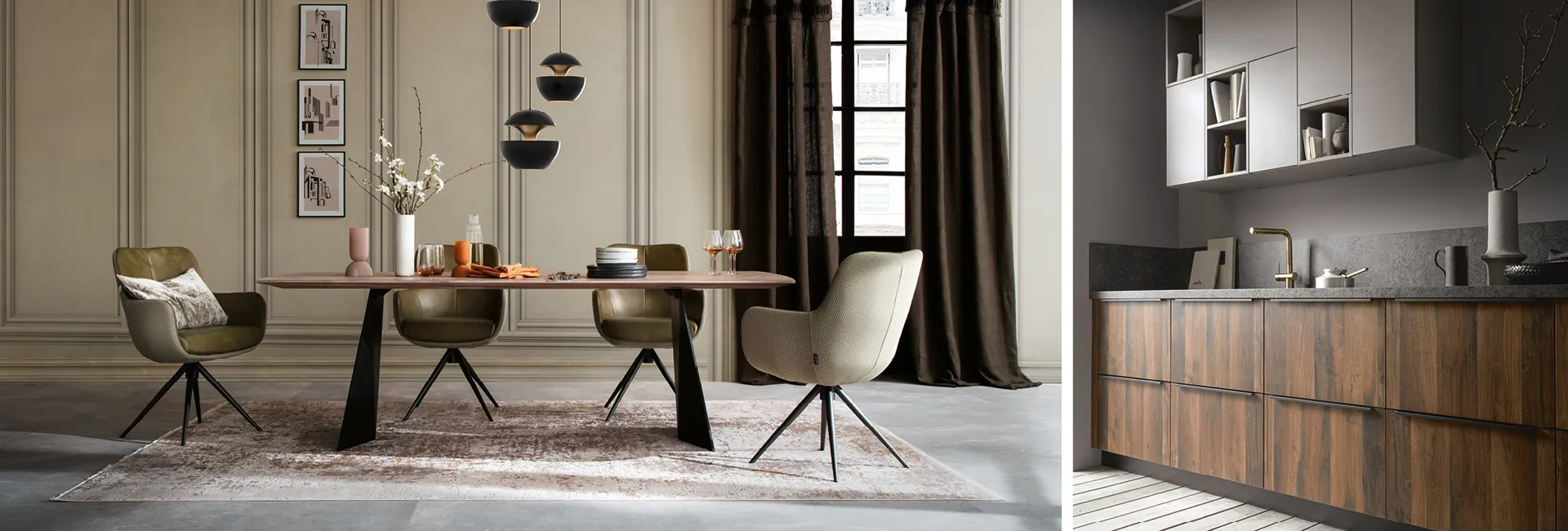 modernes Bunge Esszimmer