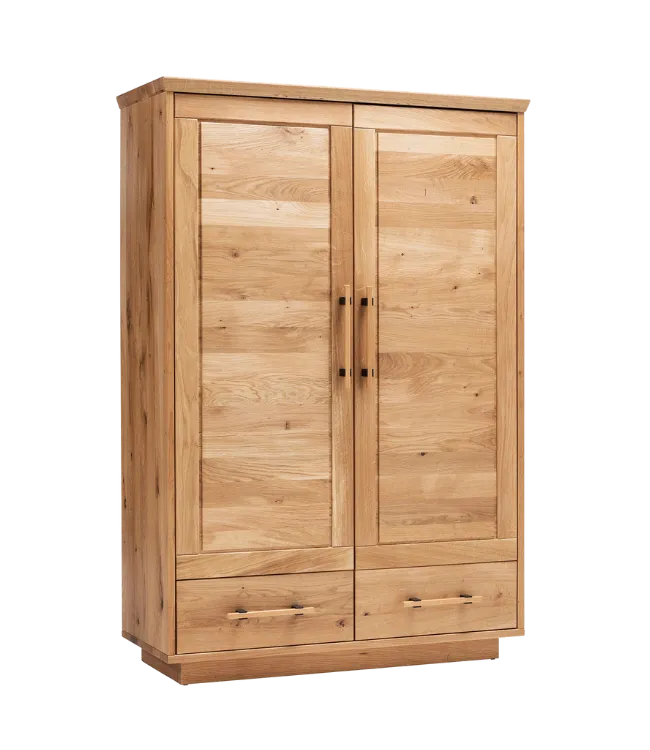 Hochzeitsschrank Natura Home Oreia aus Massivholz.