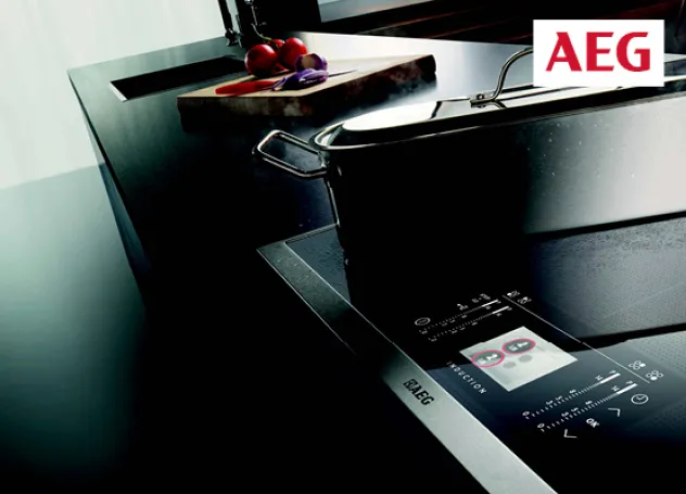 Edle AEG Herdplatte