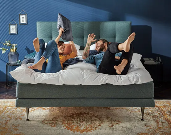 Paar im Bett