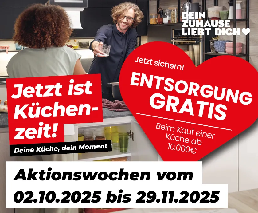 Küchen Aktionswochen vom 02.10.2025 bis 29.10.2025
