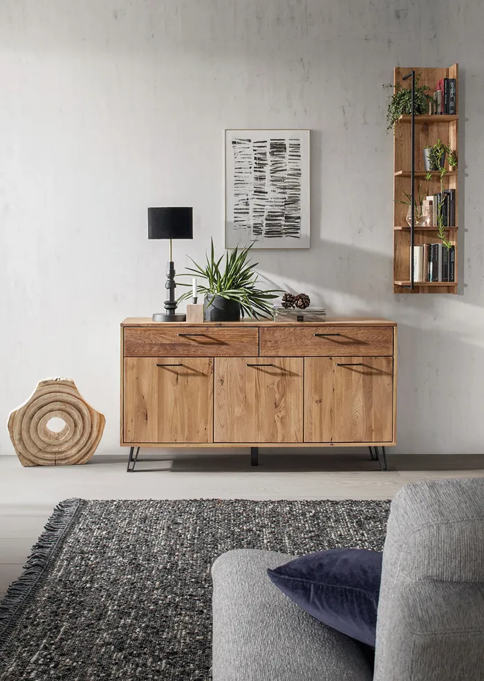 modernes Highboard Massivholz