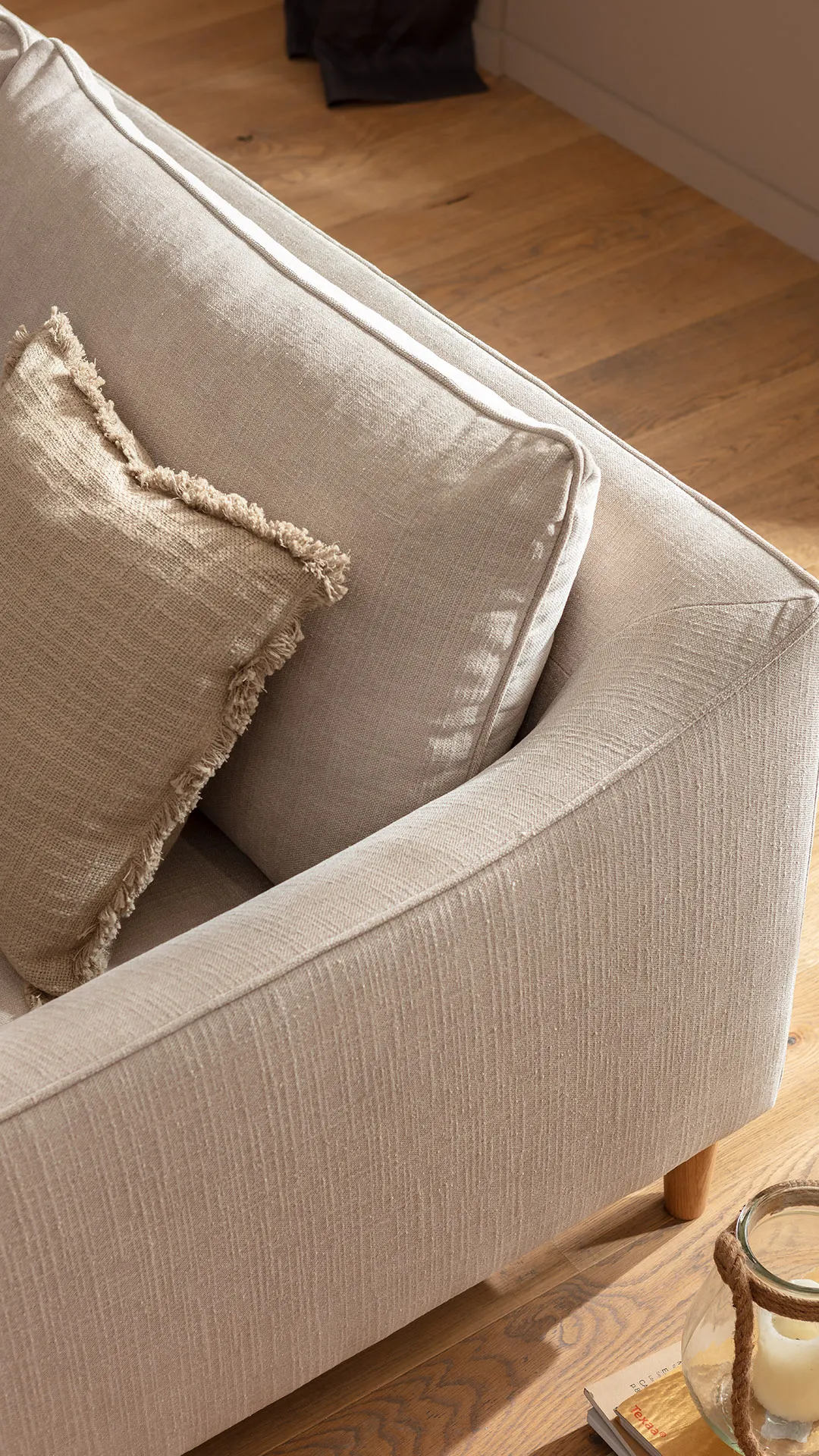 Lebensart Sofa Burnley rechte Ecke