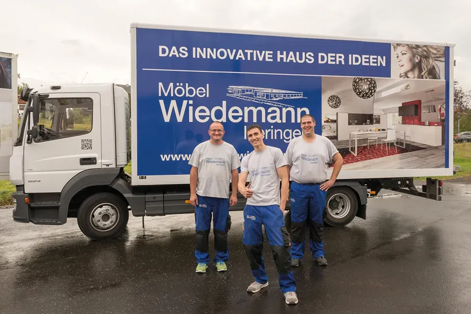 Lieferung und Montage