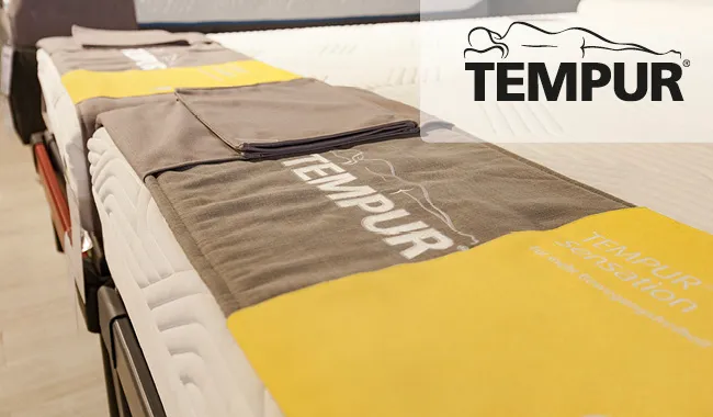 Tempur® Matratzen, Kissen und Betten sorgen für angenehmen Schlaf.
