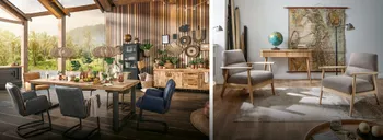 Möbel aus Holz in interessantem Design