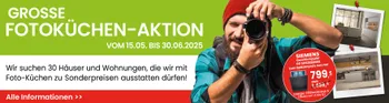 Fotograf und Fotos von Kuechen und Siemens Geschirrspueler.