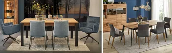 Esstische Form und Design