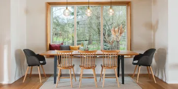 Sitzfensterbank aus Eiche