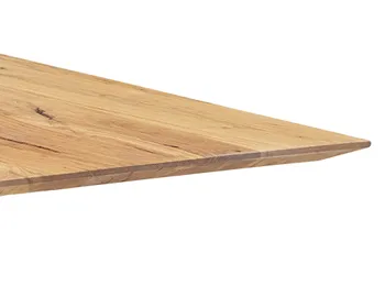 Gerade Kante, Schweizer Kante oder Baumkante – Tischkanten sind vielfältig.