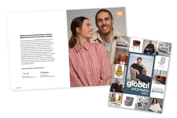 Entdecke den neuen Katalog der Linie Select von Global Wohnen.