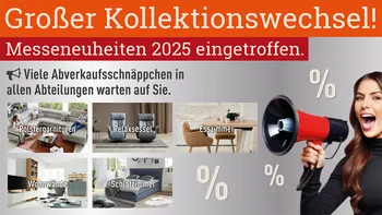 Großer Kollektionswechsel