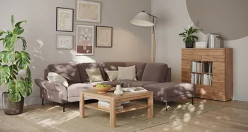 Natura Rockport Ecksofa grau
