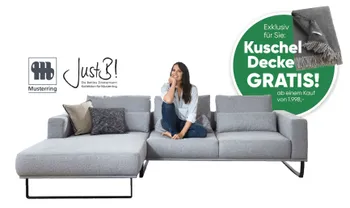 mit Kuscheldecke