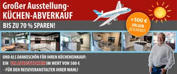 Sale Aktion, Küchenabverkauf, Gutscheinaktion