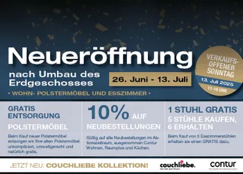 Neueröffnung nach Umbau