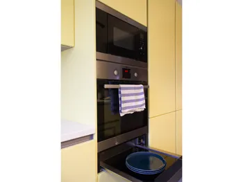 Detailansicht eines Backofens