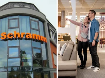 Anfahrt zu Möbel Schramm