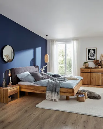 Massivholzmöbel im modernen Design sind das Highlight deiner Wohnung.