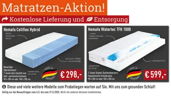 Matratzen-Aktion