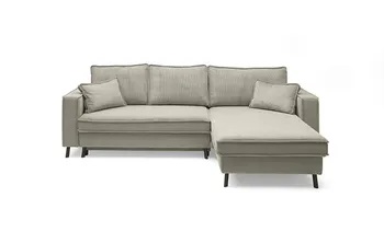 Gemütliches hellgraues Sofa 